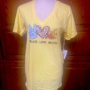 New top peace . Love. Beach size S